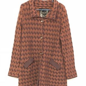 Nick & Mo (Anthropologie) Button Down Jacket